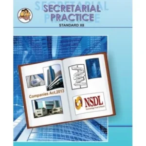 Secretarial Practice Std 12 Maharashtra State Board Textbook for HSC Commerce students, latest Balbharati edition at Harsh Book Center